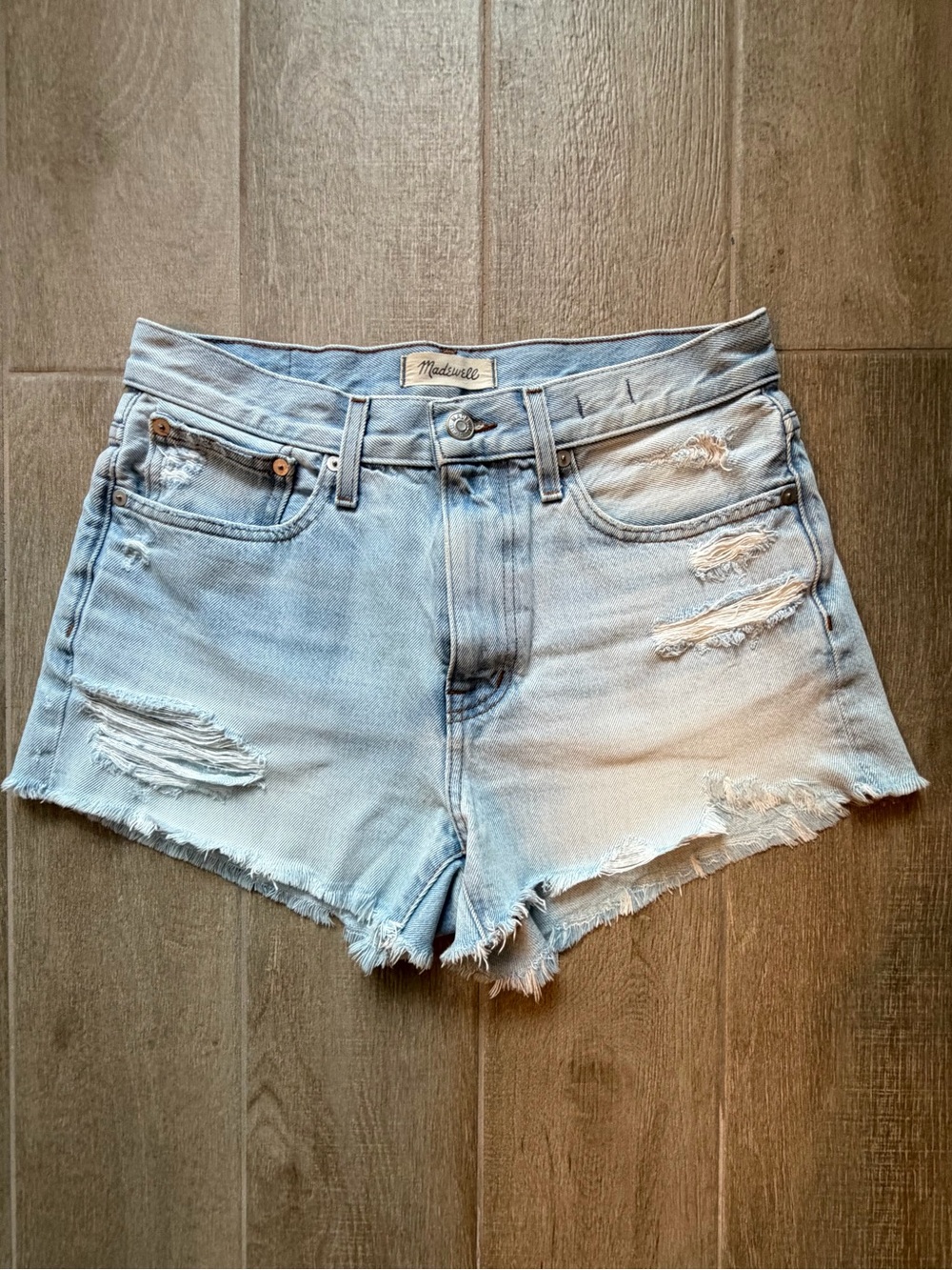 Madewell Relaxed Denim Shorts Size 26